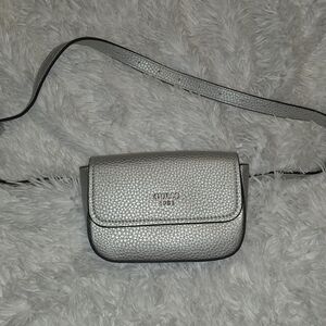 Guess Metallic Silver Crossbody Bag